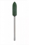 Камінь карборундовий 200516G (пуля, зелений), прямий наконечник