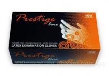 Перчатки латексные Prestige Line 100шт/уп S