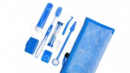 Ортодонтичний комплект (8 предметів) синій
