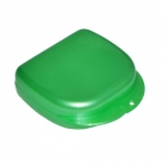 Коробка для ортодонтичних та ортопедичних конструкцій з отворами зелена