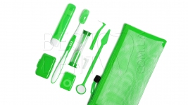 Ортодонтичний комплект (8 предметів) зелений