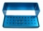 Стерилізатор-підставка для борів, 30 отворів (синій) 1