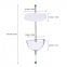 Лицьова маска (Маска Діляра) зелена 8