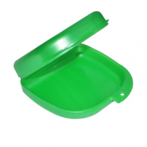 Коробка для ортодонтических и ортопедических констр. без отверстий зеленый T-B-6