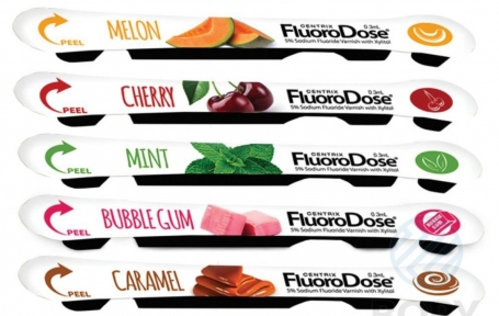 Флюоро Доз, фторуючий лак, м'ята (Fluoro Dose, CENTRIX), 0,3 мл.