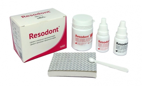 Резодонт, резорцин-формаліновий цемент (Resodont, Latus), 40 г. + 2х12 г.