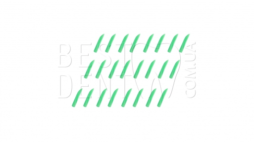 Клинья зеленые №2 (100шт) пластмассовые