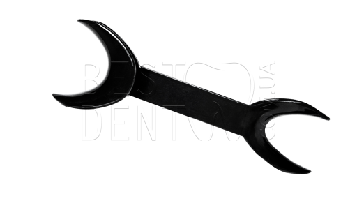 Ретрактор двосторонній щічний чорний (дорослий)