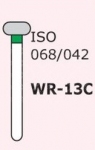 Алмазные боры для турбинного наконечника WR-13C (зеленый колесо, круглый край)