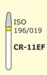 Алмазні бори для турбінного наконечника Mani CR-11EF (жовтий, для препарування)