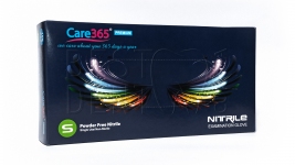 Рукавички нітрилові темно-сині Care 365 premium (S), 100 шт.