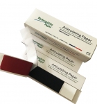 Артикуляційний папір, синьо-червоний, 100 мкм. (12 блокнотів по 12 листів)