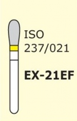 Алмазные боры для турбинного наконечника EX-21EF (желтый специальная форма)