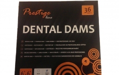 Хустки коффердаму Dental Dams (Prestige Line), зелені (medium)