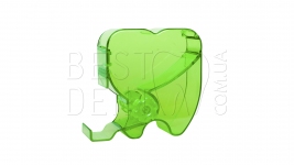 Диспенсер для валиков в форме зуба (зеленый)