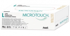 Перчатки латексные Micro-Touch Ultra, 100шт/уп XL