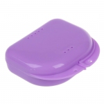 Коробка для ортодонтических и ортопедических констр. с отверстиями T-B-7 фиолетовая